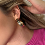 F Earrings