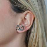 V Earrings