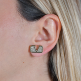 V Earrings