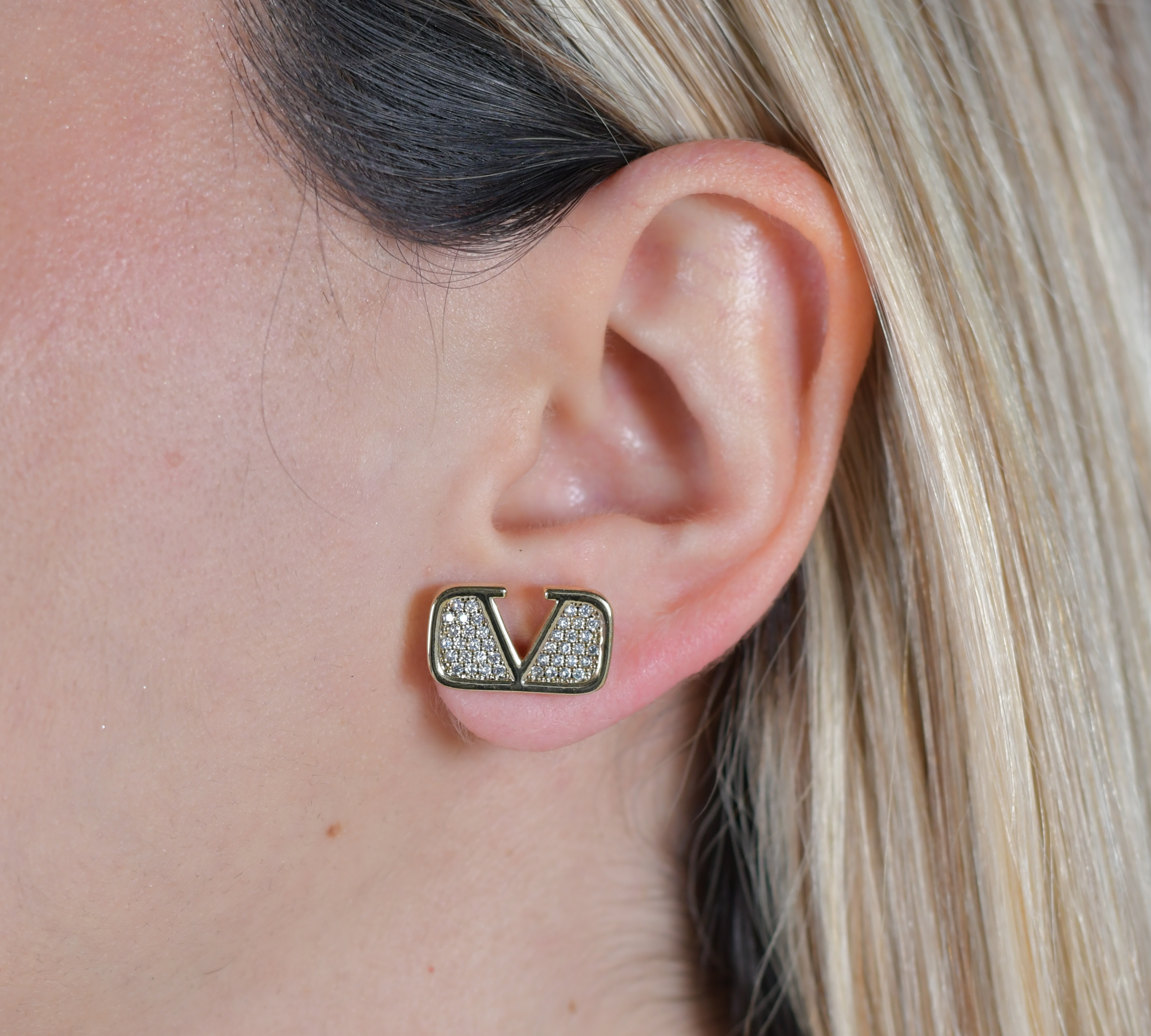 V Earrings