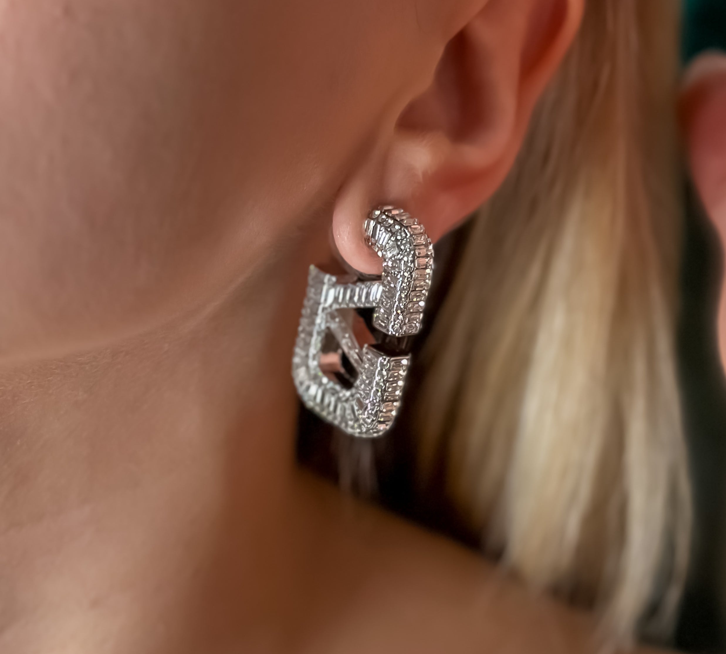 V Earrings