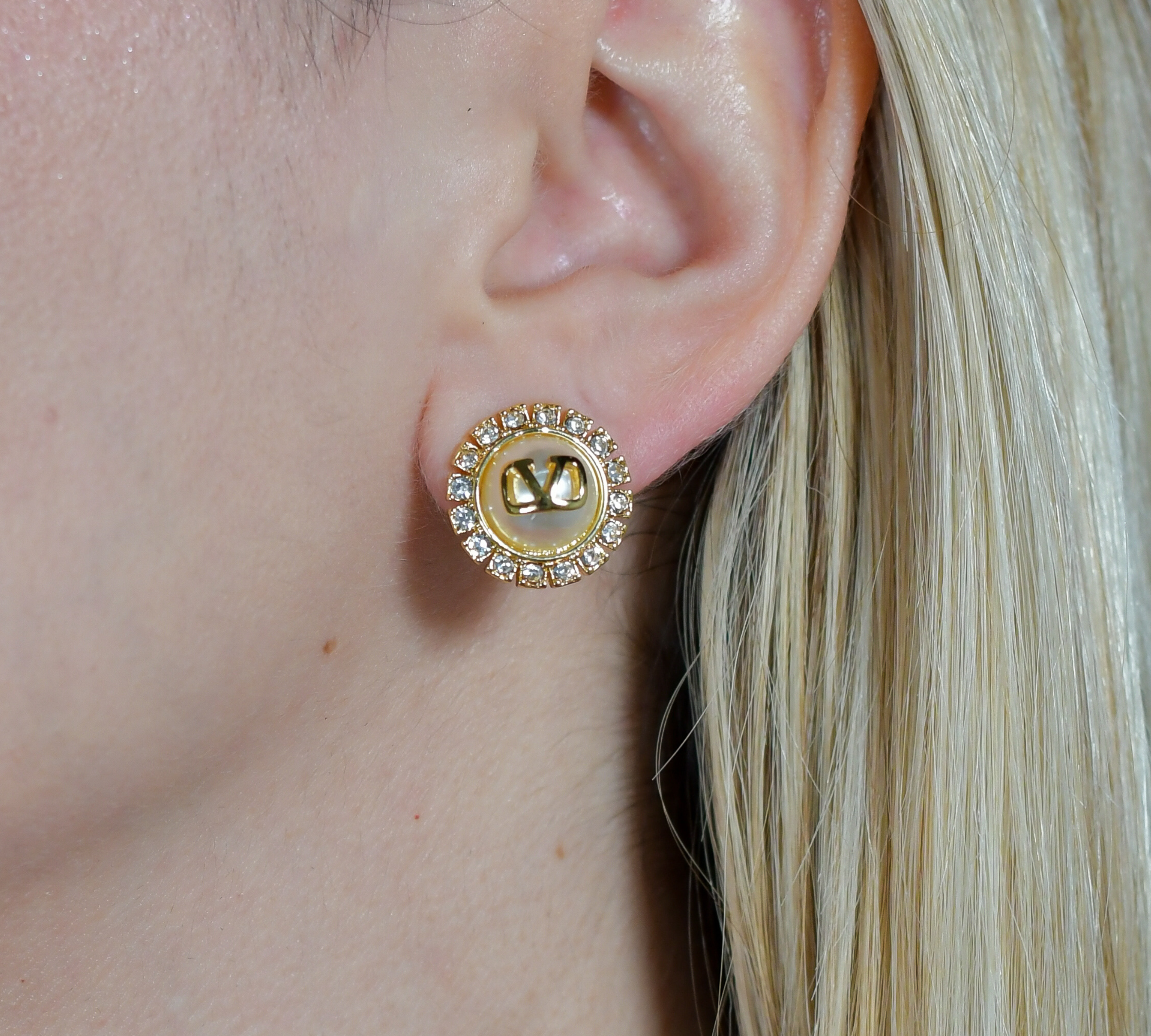 V Earrings