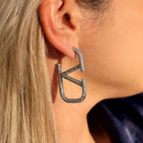 V Earrings