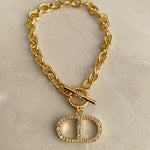 Gold CD Bracelet (8013269926175)